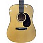 Used Martin Custom Shop 18 Adirondack Spruce-Mahagony Natural Acoustic Electric Guitar