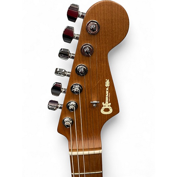 Used Charvel Pro-Mod DK24 HH 2PT CM Matte Blue Metallic Solid Body Electric Guitar