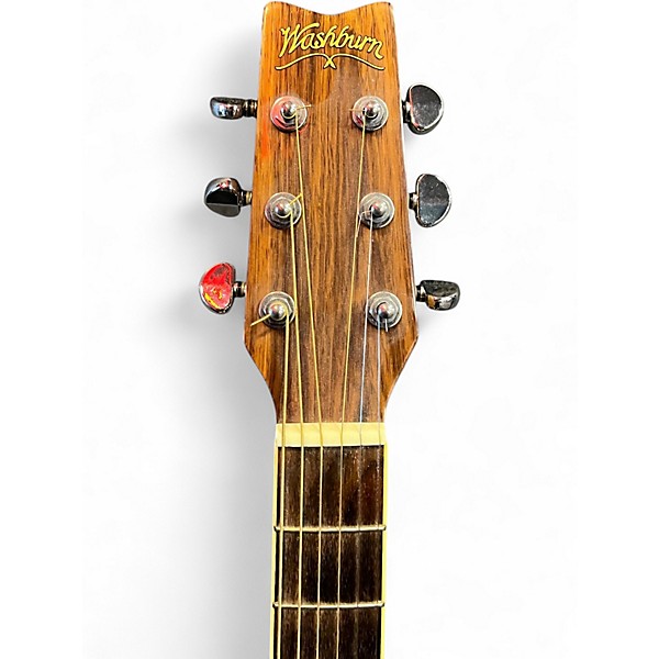 Used Washburn D-11 Natural Acoustic Guitar