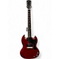 Used 2020 Gibson Custom Shop '63 SG Junior Reissue Cherry Solid Body Electric Guitar thumbnail