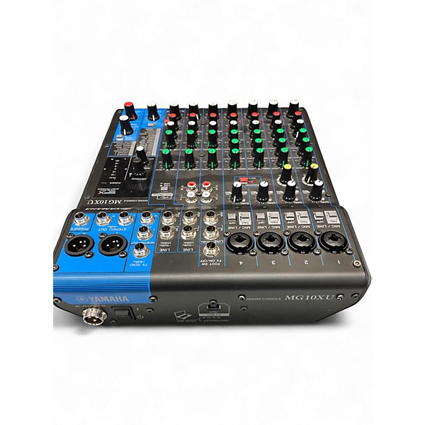 Used Yamaha MG10XU 10 Channel Mixer with Effects Unpowered Mixer