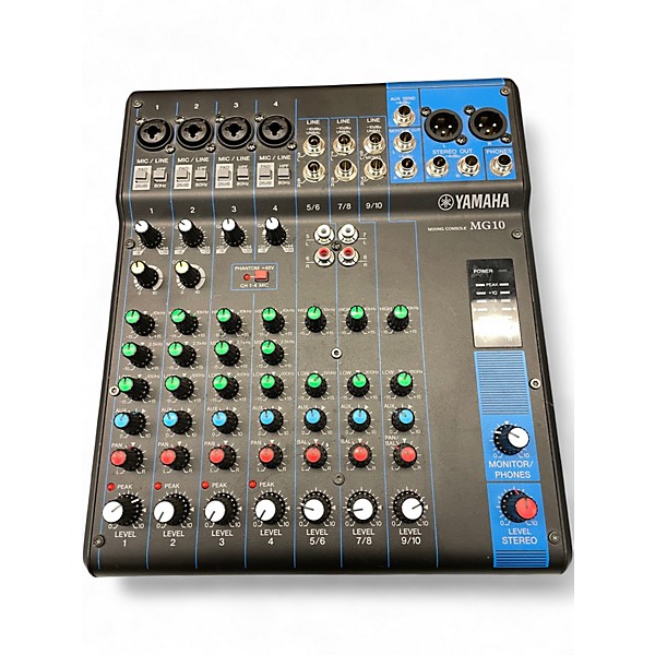 Used Yamaha MG10 Unpowered Mixer
