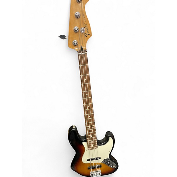 Used Fender Standard Jazz Bass 2 Color Sunburst Electric Bass Guitar