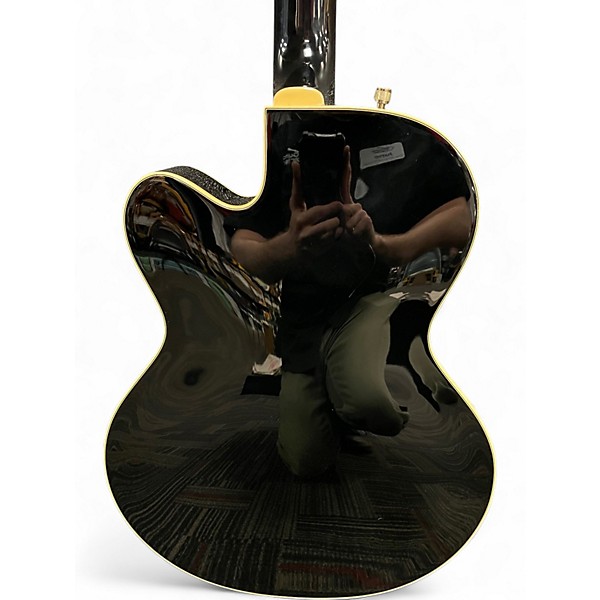 Used Gretsch Guitars G5420T Electromatic Black and Gold Hollow Body Electric Guitar