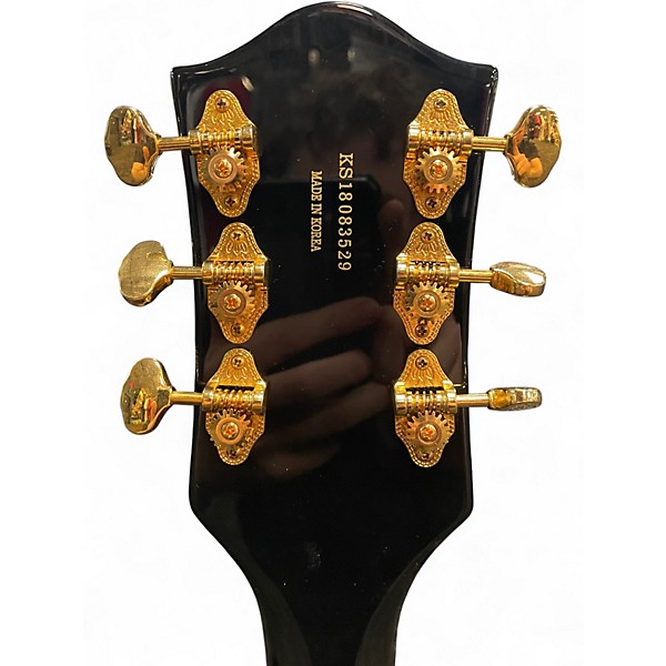 Used Gretsch Guitars G5420T Electromatic Black and Gold Hollow Body Electric Guitar