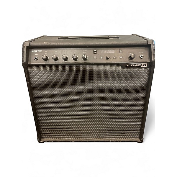 Used Line 6 Spider V 120 1x12 Guitar Combo Amp