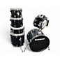 Used Ludwig 5 Piece BackBeat Black Sparkle Drum Kit thumbnail