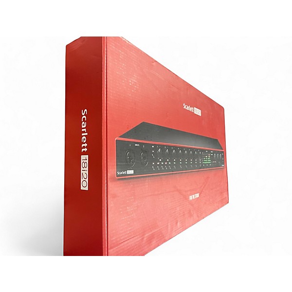 Used Focusrite Scarlett 18i20 Gen 3 Audio Interface