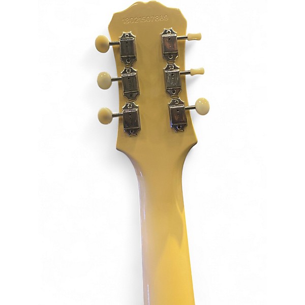 Used Epiphone WILSHIRE PHANTOMATIC Antique White Solid Body Electric Guitar