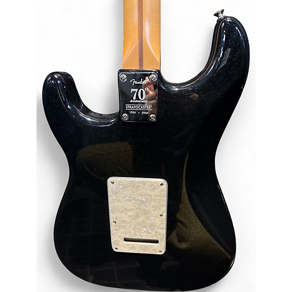 Used Fender 70th Anniversary Player Stratocaster Electric Guitar Nebula  nebula noir Solid Body Electric Guitar