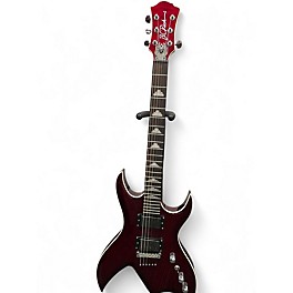 Used B.C. Rich Masterpiece Bich RED Solid Body Electric Guitar