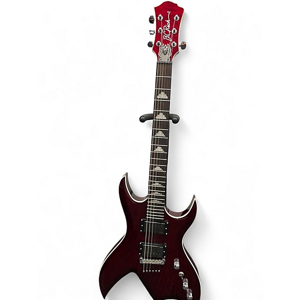 Used B.C. Rich Masterpiece Bich RED Solid Body Electric Guitar