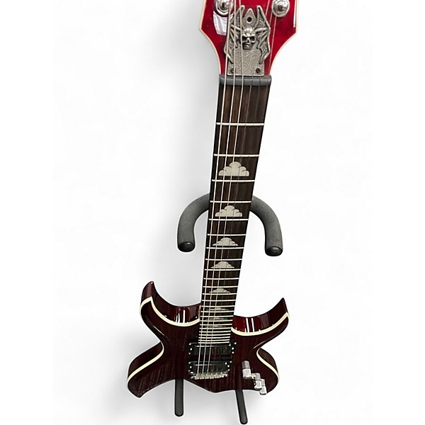 Used B.C. Rich Masterpiece Bich RED Solid Body Electric Guitar