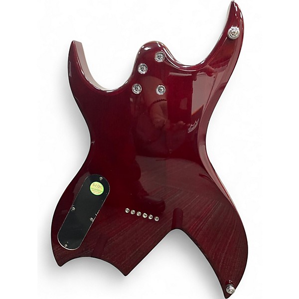 Used B.C. Rich Masterpiece Bich RED Solid Body Electric Guitar