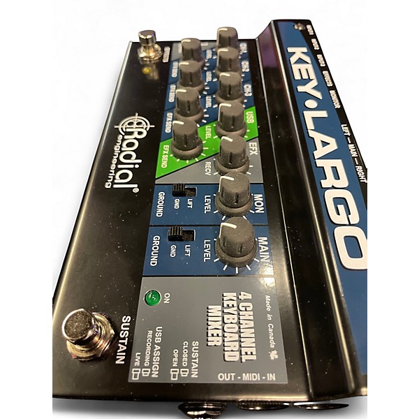 Used Radial Key Largo Line Mixer