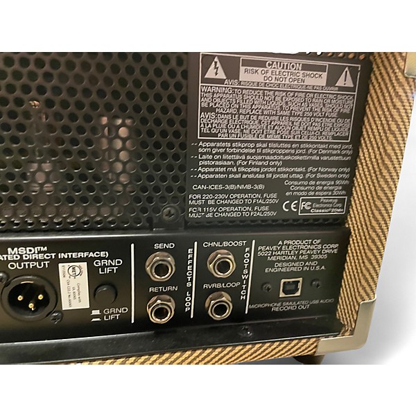 Used Peavey CLASSIC Tube Guitar Amp Head