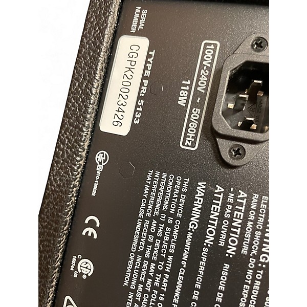 Used Fender GTX50 Mustang 1X12 Guitar Combo Amp