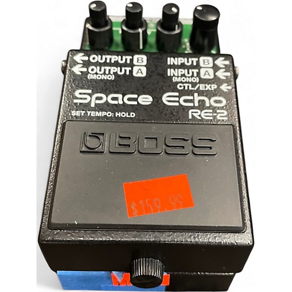 Used BOSS RE2 Space Echo Effect Pedal