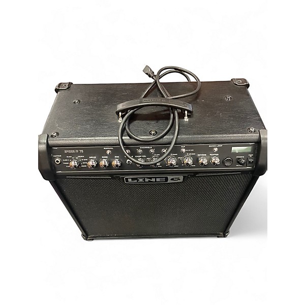 Used Line 6 Spider IV 75W 1x12 Guitar Combo Amp