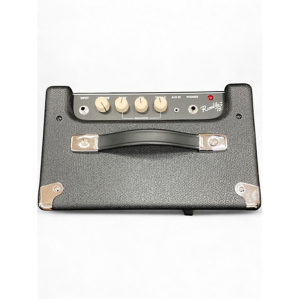 Used Fender Rumble 15 15W 1X8 Bass Combo Amp