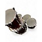 Used Sound Percussion Labs 5 Piece Complete Red Drum Kit
