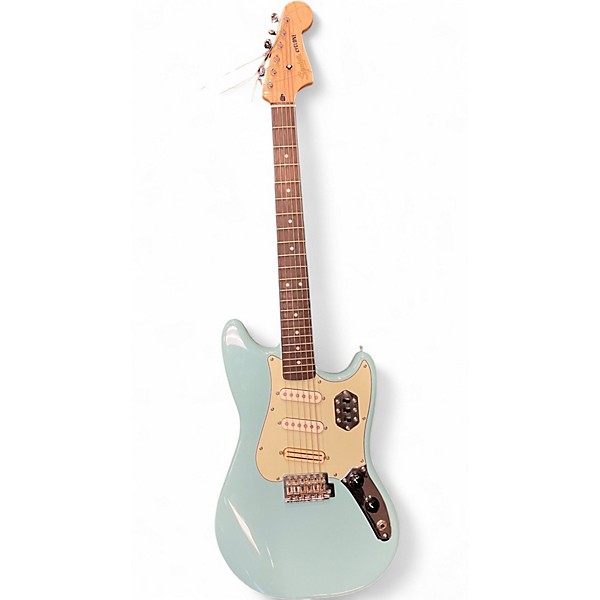 Used Squier Cyclone Sonic Blue Solid Body Electric Guitar