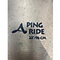 Used Zildjian 22in A Custom Ping Ride Cymbal