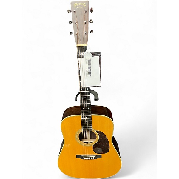 Used Martin D28 Natural Acoustic Guitar