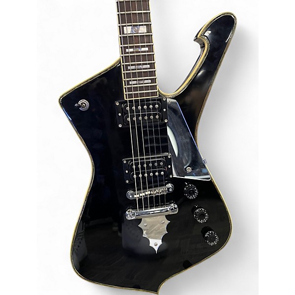 Used Ibanez PS10-2 Black Solid Body Electric Guitar