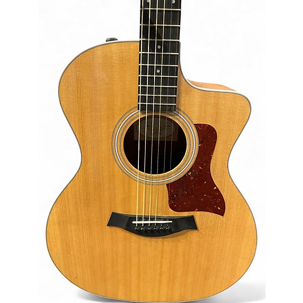 Used Taylor 214CE NATURAL Acoustic Electric Guitar