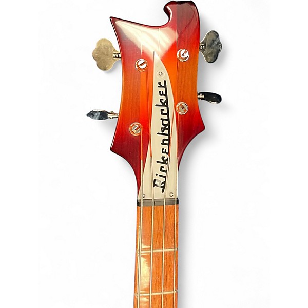 Used Rickenbacker 4001C64S Fireglo Electric Bass Guitar