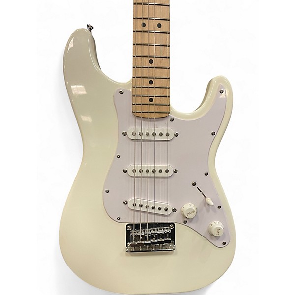 Used Squier Mini Affinity Stratocaster Olympic White Electric Guitar