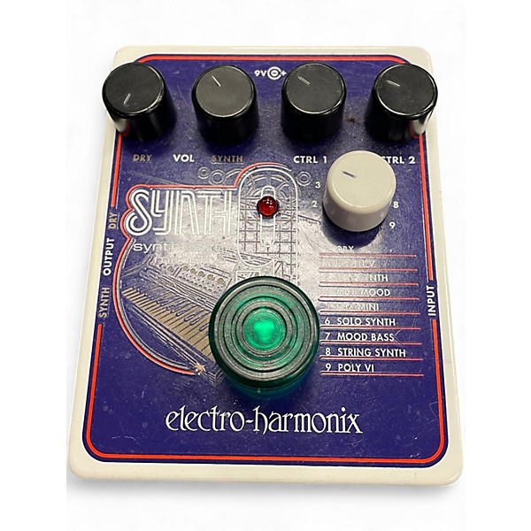 Used Electro-Harmonix SYNTH9 Synthesizer Effect Pedal