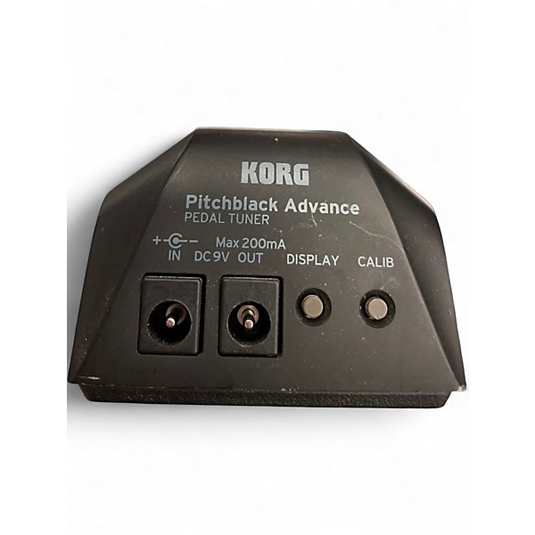 Used KORG PITCHBLACK ADVANCE Tuner Pedal