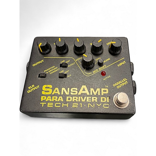 Used Tech 21 SANSAMP PARA DRIVER DI V1 Effect Pedal