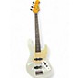 Used Cnz Audio J Style White Electric Bass Guitar thumbnail
