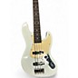 Used Cnz Audio J Style White Electric Bass Guitar
