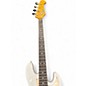 Used Cnz Audio J Style White Electric Bass Guitar