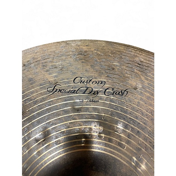 Used Zildjian 19in K Custom Special Dry Crash Cymbal