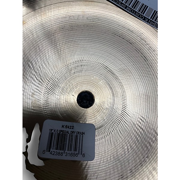 Used Zildjian 19in K Custom Special Dry Crash Cymbal