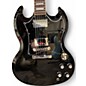 Used Gibson SG Standard Black Solid Body Electric Guitar