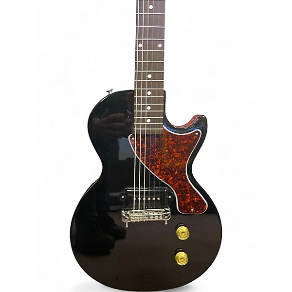 Used Gibson Les Paul Junior Black Solid Body Electric Guitar