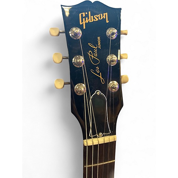 Used Gibson Les Paul Junior Black Solid Body Electric Guitar