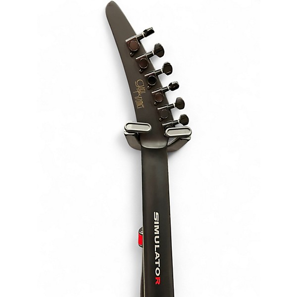 Used Gary Kramer Simulator R Black Solid Body Electric Guitar