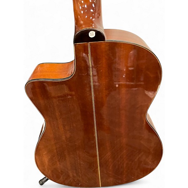 Used Washburn C64SCE Natural Acoustic Guitar