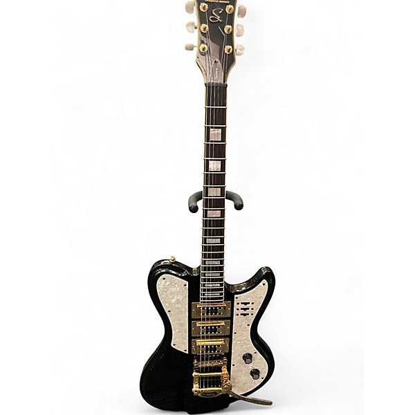 Used Schecter Guitar Research Ultra III Black Solid Body Electric Guitar