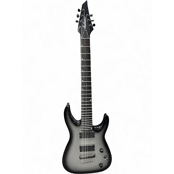 Used Jackson SLATTXMG3-7 Silverburst Solid Body Electric Guitar