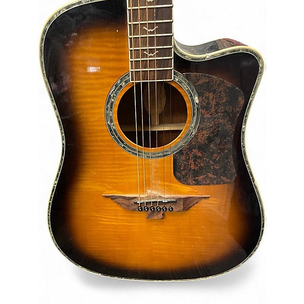 Used Keith Urban Phoenix Collection Tobacco Sunburst Acoustic Guitar