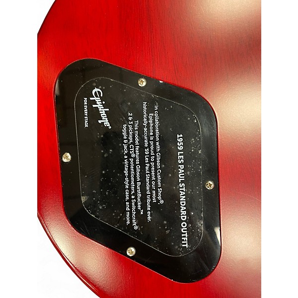 Used Epiphone 59 reissue 2 Color Sunburst Solid Body Electric Guitar