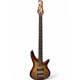 Used Ibanez SR300 charred champagne burst Electric Bass Guitar